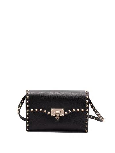 VALENTINO GARAVANI `ROCKSTUD` SMALL SHOULDER BAG