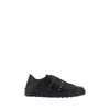 Valentino Rockstud Untitled Studded Leather Sneakers