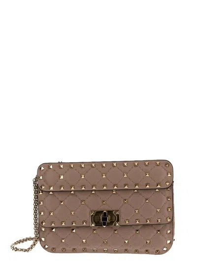Valentino Garavani Rockstud Spike Bag In Pink