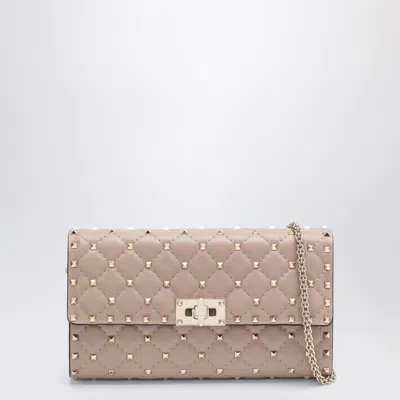 Valentino Garavani Rockstud Spike Crossbody Bag Powder-coloured