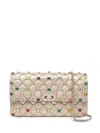 Valentino Rockstud Spike Jewel-embellished Pochette