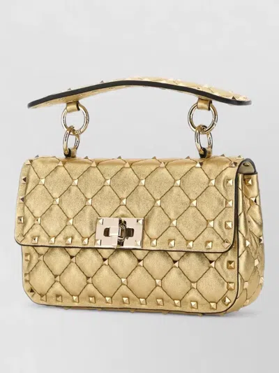 Valentino Garavani Rockstud Spike Leather Clutch Bag