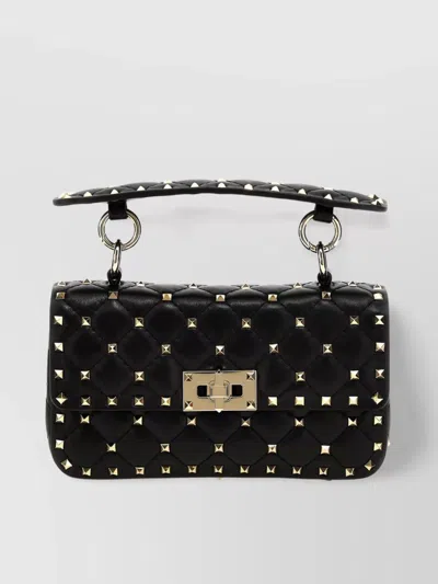 Valentino Garavani Rockstud Spike Quilted Chain Strap Satchel