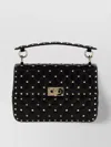 Valentino Rockstud Spike Quilted Chain Strap Shoulder Bag