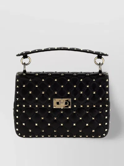 Valentino Garavani Rockstud Spike Quilted Chain Strap Shoulder Bag