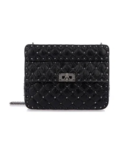 VALENTINO GARAVANI ROCKSTUD SPIKE SHOULDER BAG