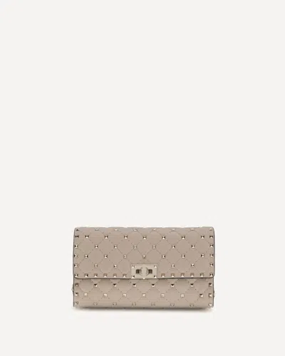 Valentino Garavani Rockstud Spike Shoulder Bag In Pink