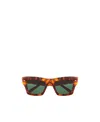 Valentino Rockstud Square-frame Sunglasses In Multicolor
