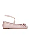 Valentino 'patent Leather Rockstud In Pink