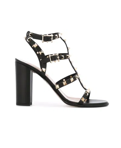 VALENTINO GARAVANI ROCKSTUD ANKLE STRAP SANDAL 90 MM
