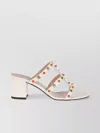 Valentino Rockstud T. 60 Block Heel Sandals
