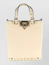 Valentino Rockstud Textured Leather Clutch Bag