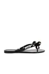 Valentino Garavani Black Rockstud Sandals