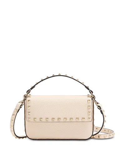 VALENTINO GARAVANI ROCKSTUD TOP HANDLE SHOULDER BAG