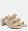 Valentino Rockstud Torchon 60 Leather Mules