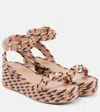 Valentino Plateausandalen Rockstud Torchon In Multicolor