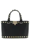 Valentino Rockstud Mini Tote Bag With Chain Strap