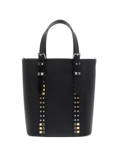 Valentino Garavani Rockstud Tote Bag In Black