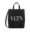 Valentino Rockstud Tote Bag In Black