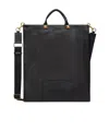 Valentino Rockstud Tote Bag In Black