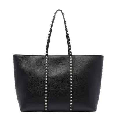 VALENTINO GARAVANI VALENTINO GARAVANI ROCKSTUD TOP HANDLE BAG