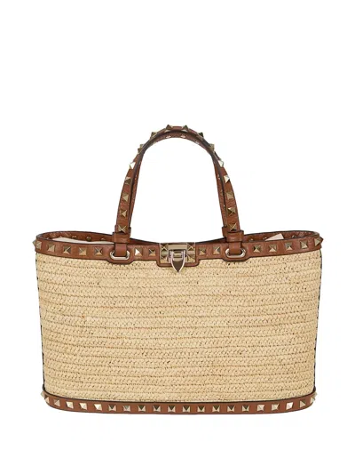 Valentino Garavani Rockstud Tote Bag In Pink