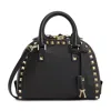 Valentino Tote Rockstud Medium Aus Leder In Black