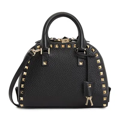 VALENTINO GARAVANI VALENTINO GARAVANI ROCKSTUD ZIP-UP TOTE BAG