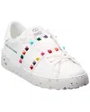 Valentino Open For A Change Rockstud Low-top Sneakers In White