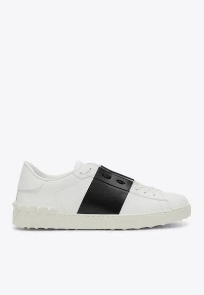 VALENTINO GARAVANI ROCKSTUD UNTITLED LACE-UP SNEAKERS