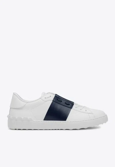VALENTINO GARAVANI ROCKSTUD UNTITLED LACE-UP SNEAKERS