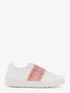 Valentino Rockstud Untitled Leather Low-top Sneakers