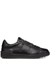 VALENTINO GARAVANI ROCKSTUD UNTITLED LEATHER SNEAKERS,NY2S0931BXE11613218