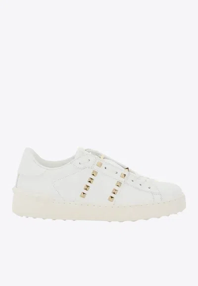 VALENTINO GARAVANI ROCKSTUD UNTITLED LOW-TOP SNEAKERS