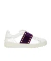 Valentino Rockstud Untitled Low-top Sneakers In White