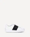 Valentino Rockstud Untitled Sneakers In White