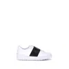 Valentino Rockstud Untitled Sneakers In White