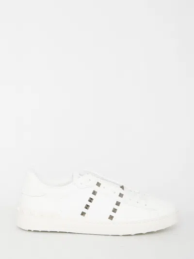 Valentino Garavani Rockstud Untitled Trainers In White