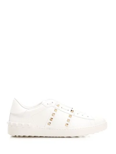 VALENTINO GARAVANI ROCKSTUD UNTITLED SNEAKERS WHITE