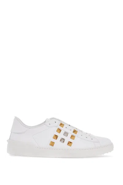 Valentino Garavani Rockstud Sneakers In White