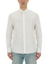 Valentino Garavani Men Shirt With Rockstud Untitled Studs In White