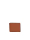 Valentino Rockstud Wallet In Garnet Calfskin In Brown