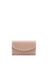 Valentino `rockstud` Wallet With Strap