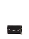 Valentino `rockstud` Wallet With Strap
