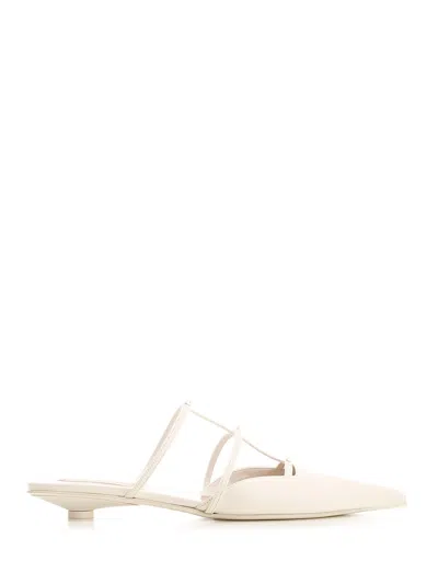 Valentino Garavani Rockstud Wispy Mule In White