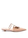Valentino Mules Rockstud Wispy In Pink
