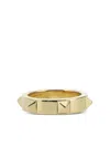 Valentino Rockstud Wispy Ring In Gold