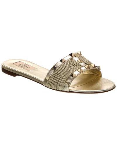 Valentino Garavani Valentino Roman Stud Leather Slide