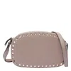 Valentino Rockstud Mini Shoulder Bag In Brown