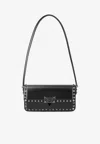 Valentino Garavani Woman Shoulder Bag Black Size - Leather In Black
